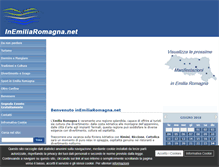 Tablet Screenshot of inemiliaromagna.net